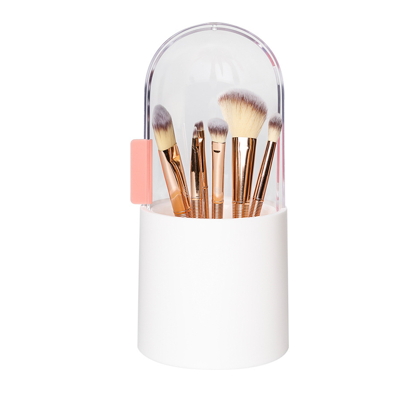 360° Rotating Makeup Brush Holder