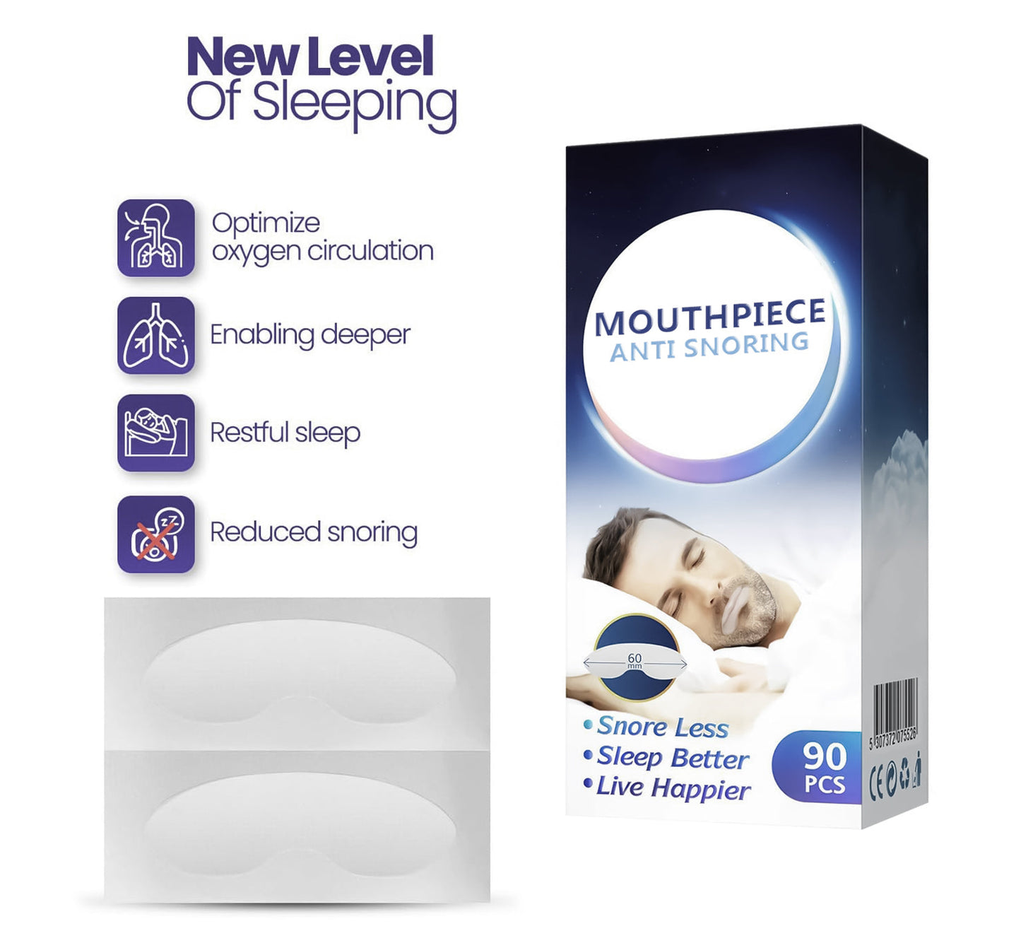 Advanced Mouthpiece Anti Snoring Solution