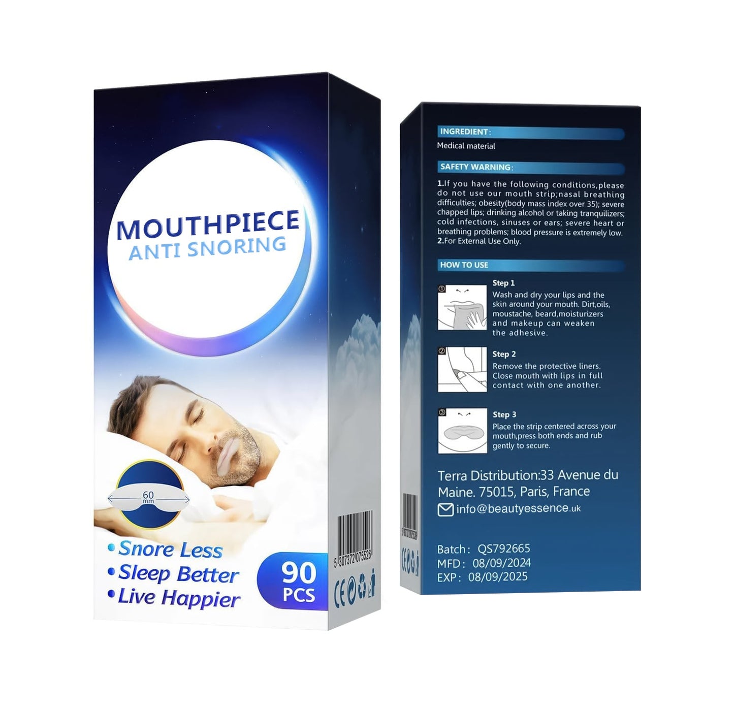 Advanced Mouthpiece Anti Snoring Solution