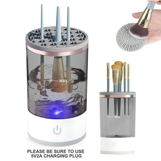 Makeup Brush Cleaner electric USB tool for fast, effective brush cleaning—ideal for beauty lovers and pros.