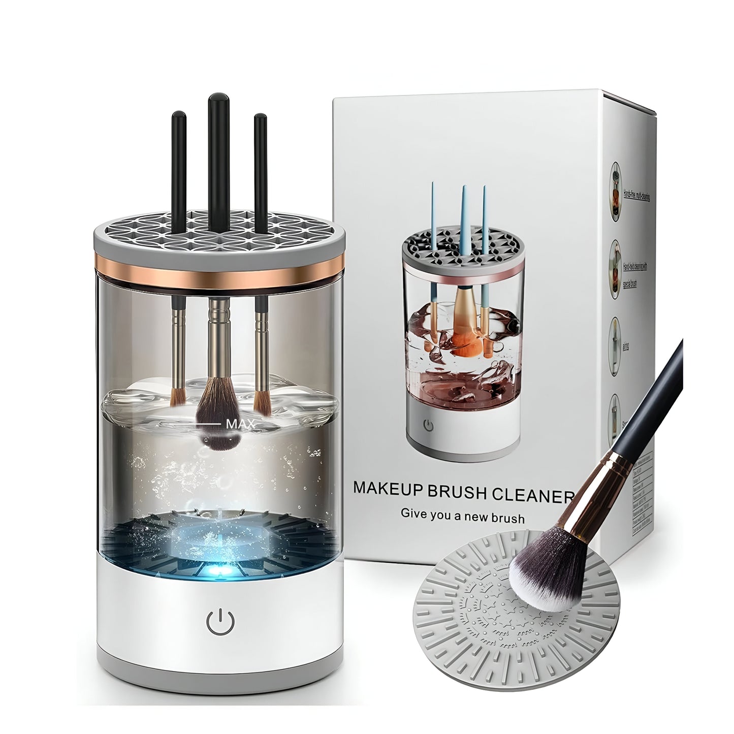 Automatic USB Makeup Brush Cleaner
