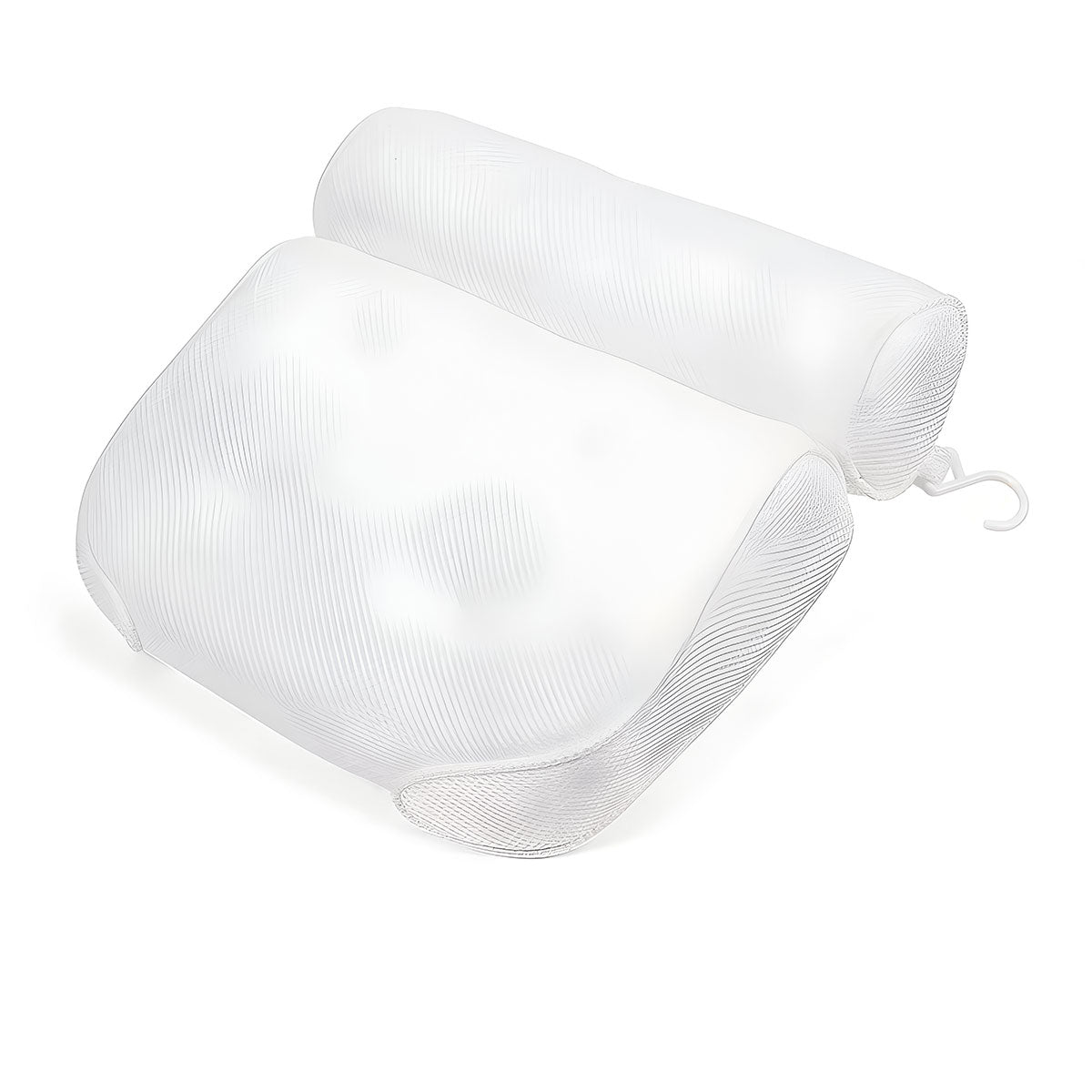 Comfortable 4D Mesh Bath Pillow with Suction