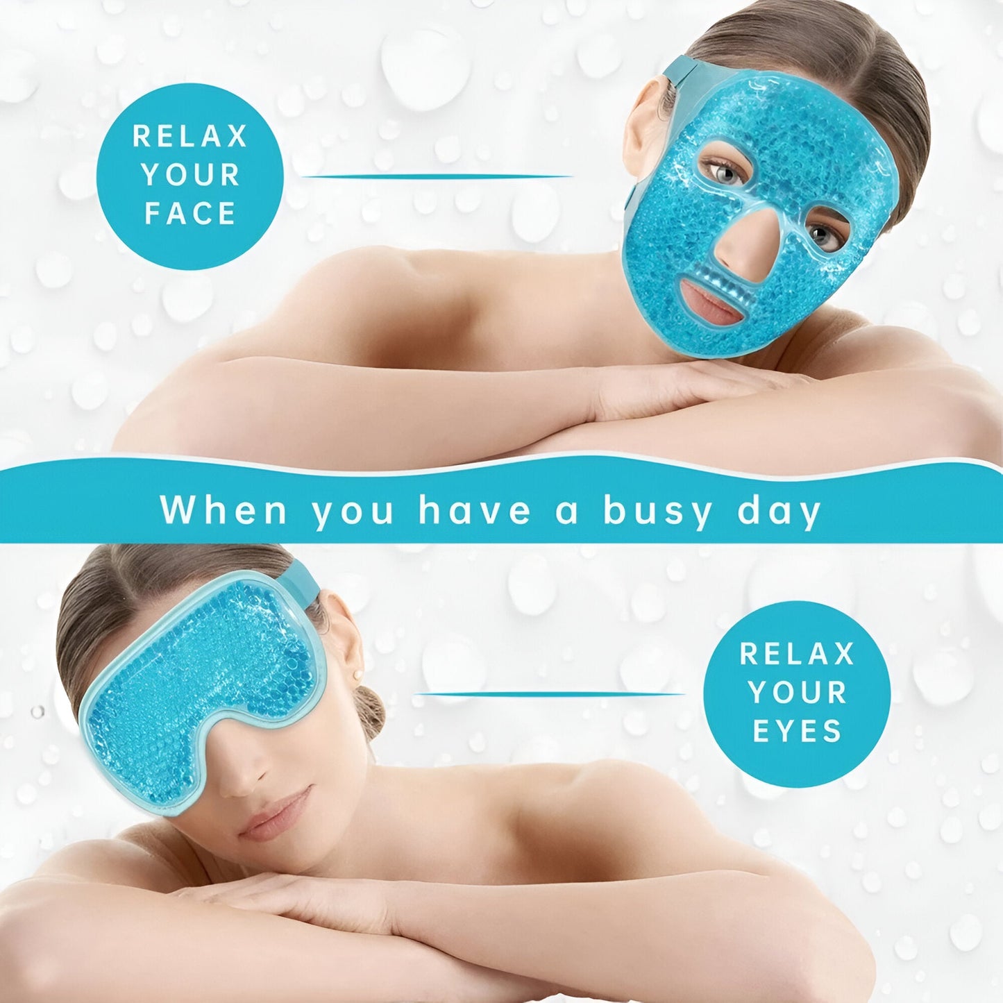 Cooling Eye Face Mask