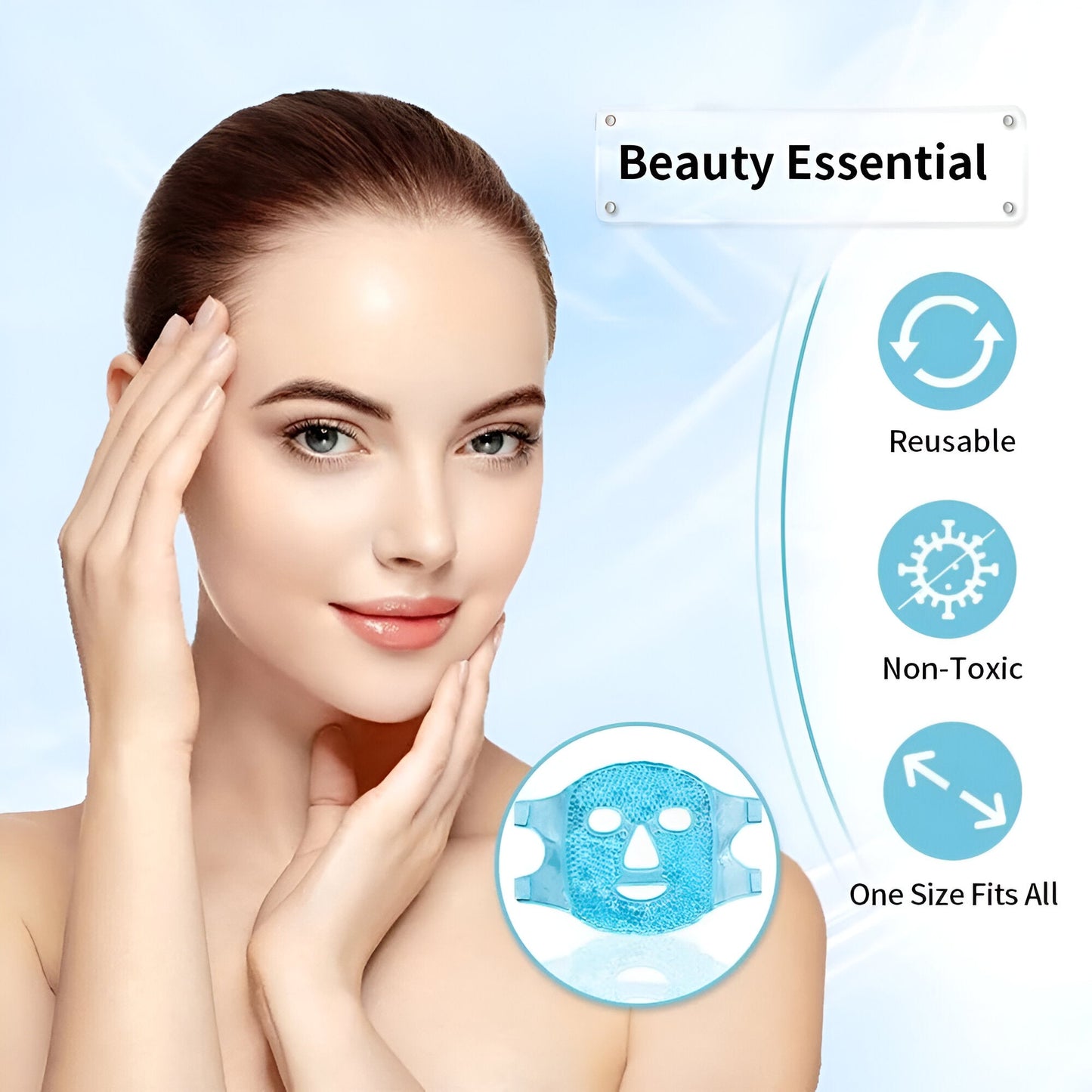 Cooling Eye Face Mask