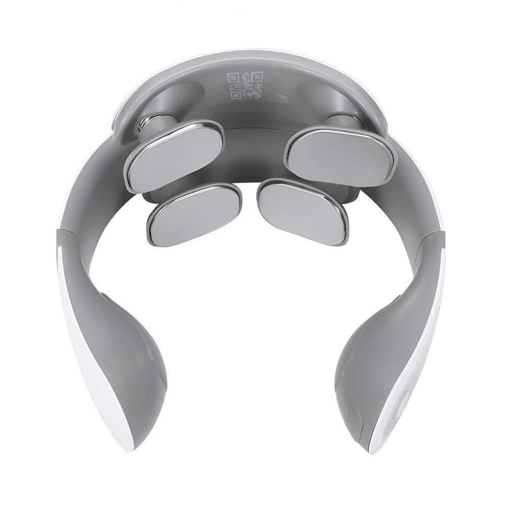 Neck massager with 4D Pulse Shiatsu technology providing instant neck pain relief and muscle relaxation.