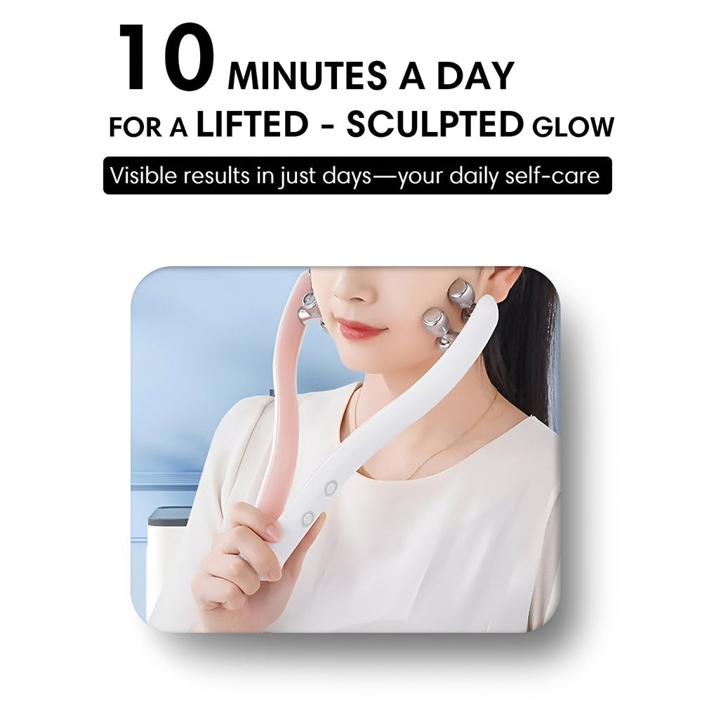 Electric face roller massager – suggested routine