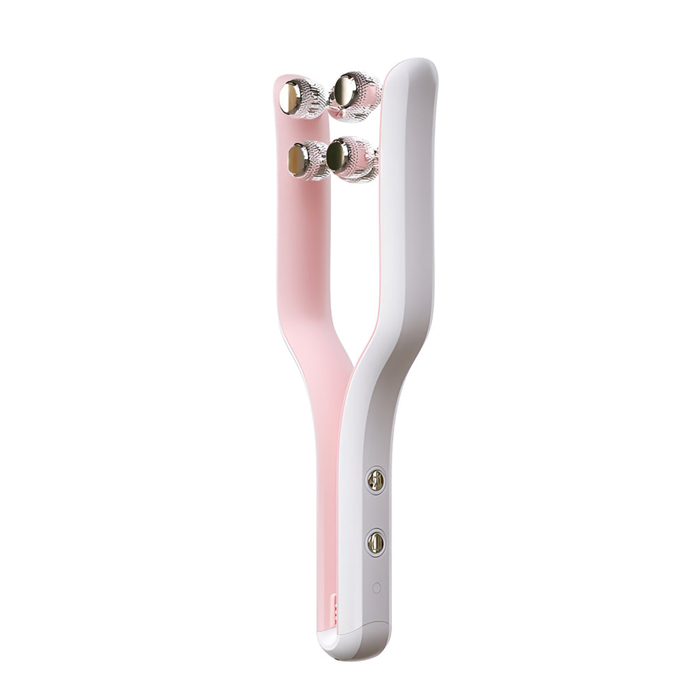 Electric face massager pink Type B designed for deep massage and skin rejuvenation.
