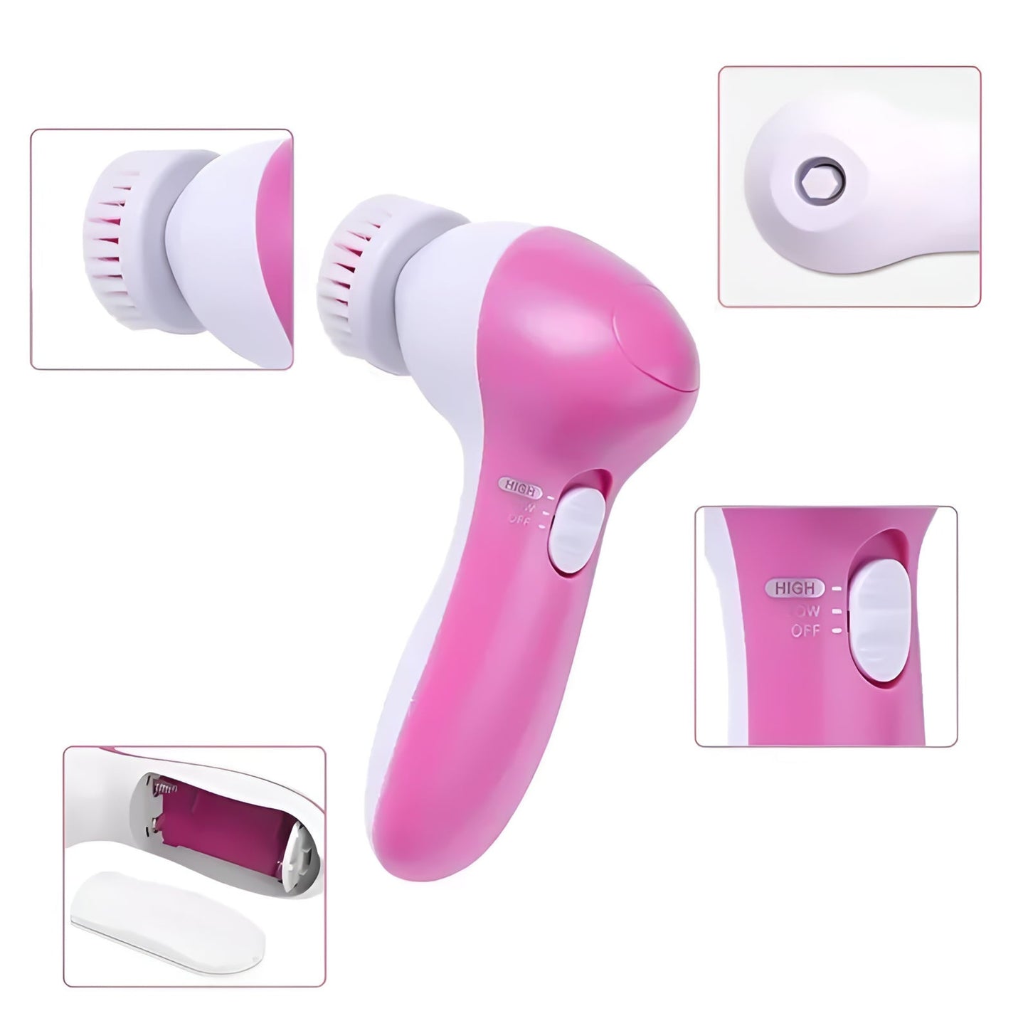 Electric Facial Wash Cleaning Brush