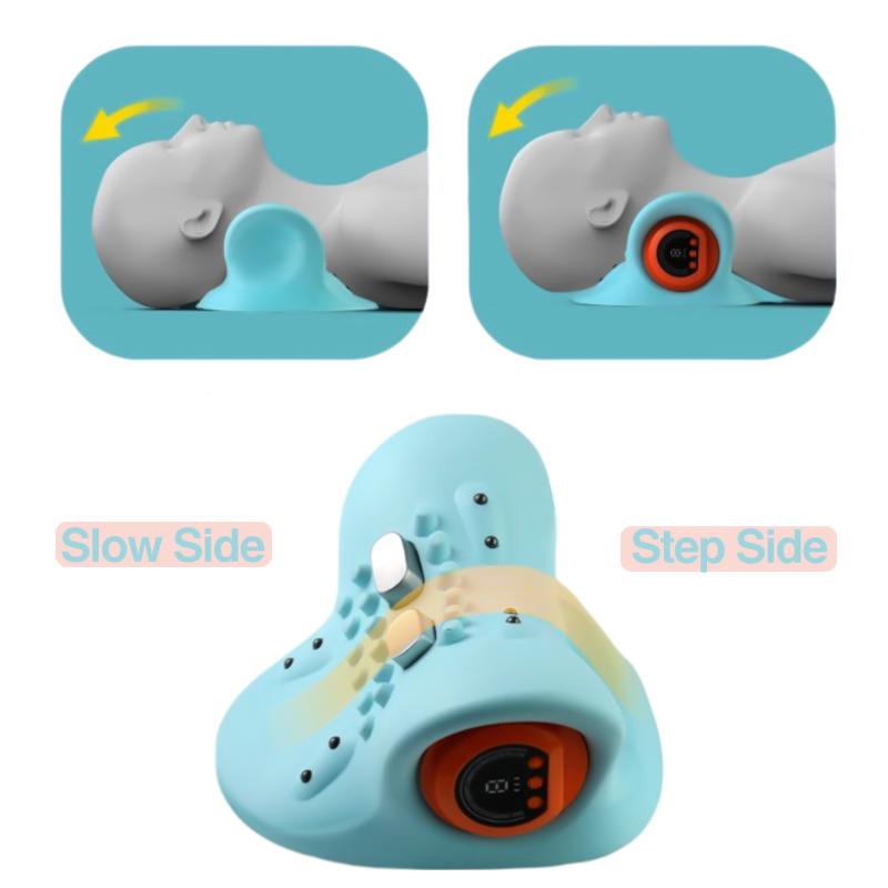 Electric stiff neck massager