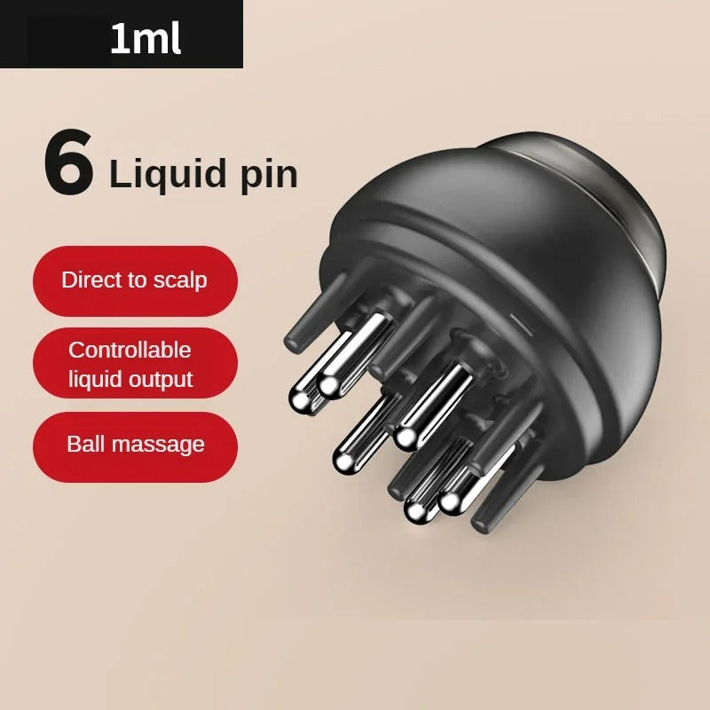 Hair Oil Applicator Scalp Massager Comb