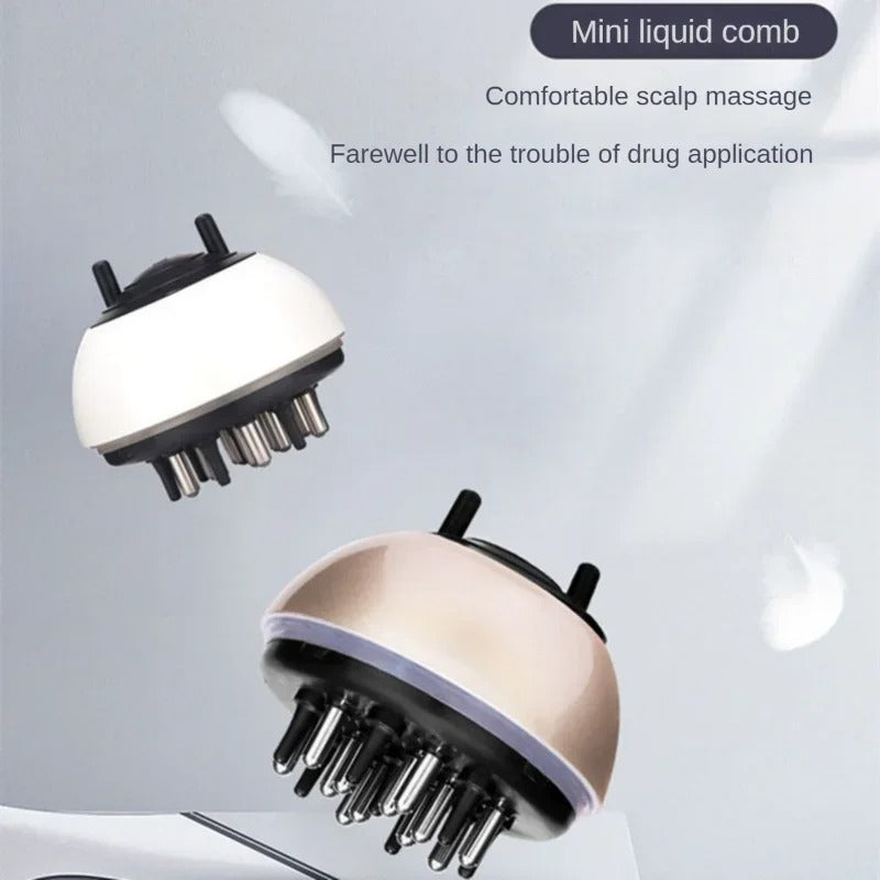Hair Oil Applicator Scalp Massager Comb