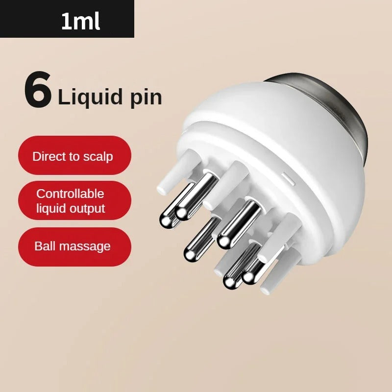 Hair Oil Applicator Scalp Massager Comb