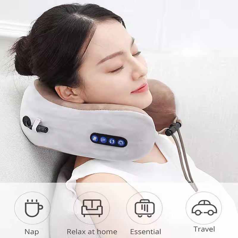 U Shaped Neck Massage Pillow