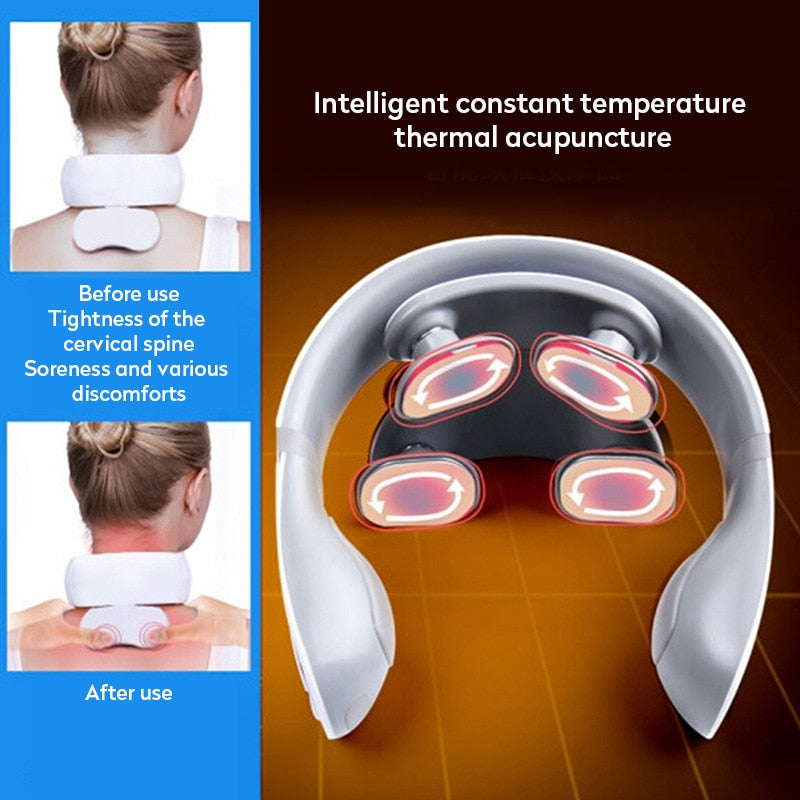 4D Pulse Therapy Shiatsu Neck Massager
