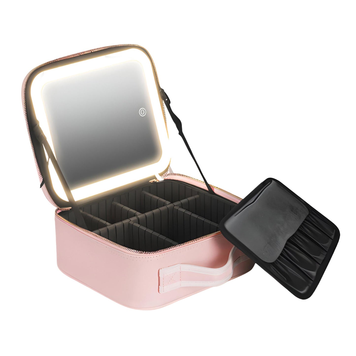 Lighted Travel Makeup led light mirror