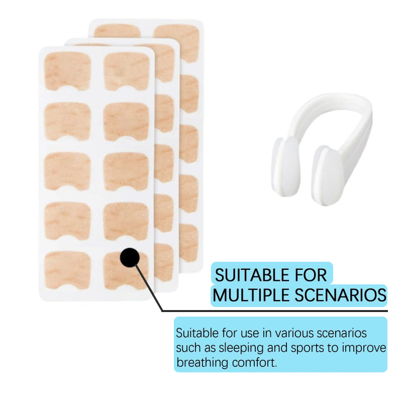 Magnetic Nose Strips Anti-Snoring Solution