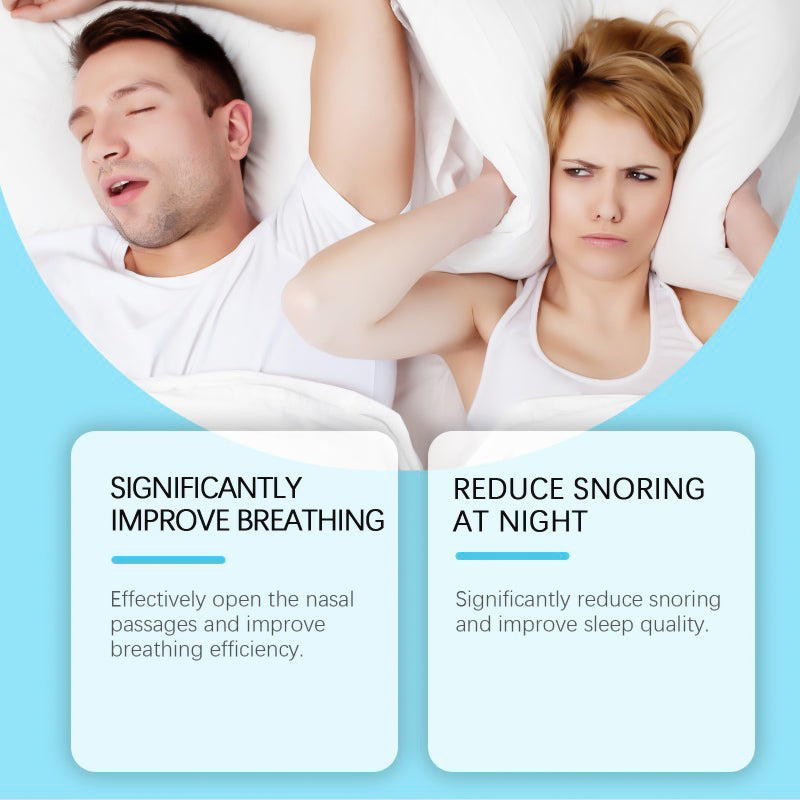 Magnetic Nose Strips Anti-Snoring Solution