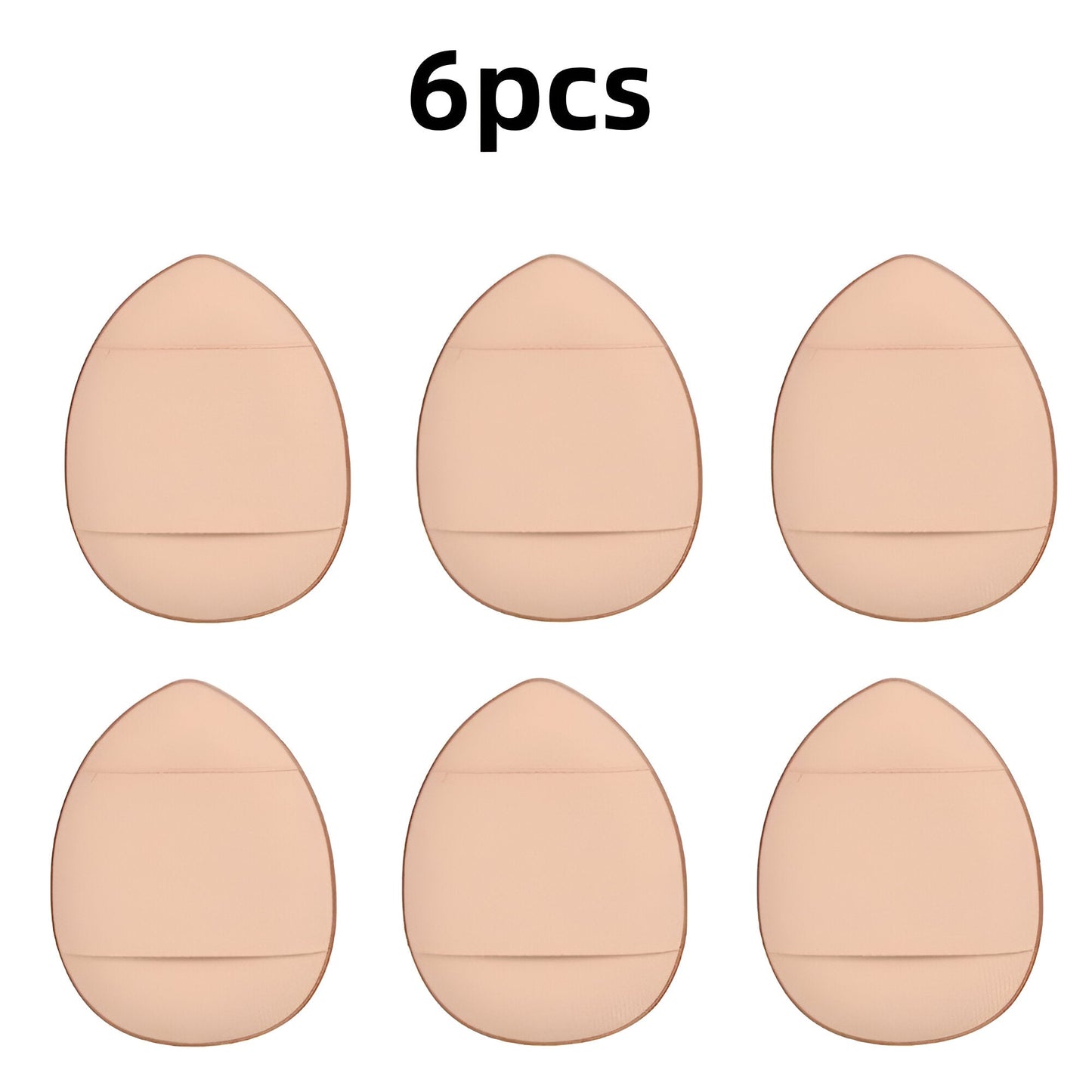 Powder Puffs mini puffs for precise makeup application, ensuring perfect blending and airbrushed results wherever you go.