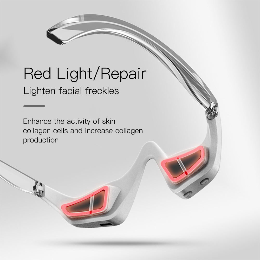Under-Eye Red Light Glasses