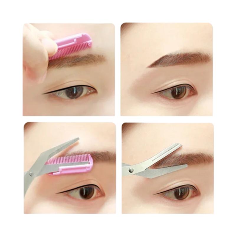 Safe Stainless Steel Eyebrow Tool