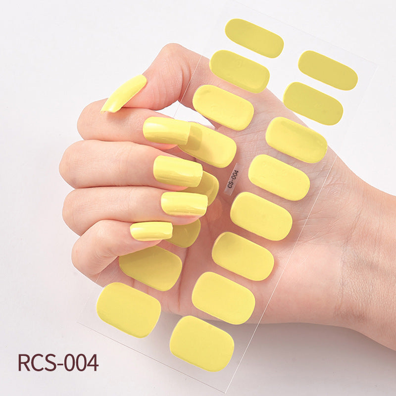 Self-Adhesive Gel Nail Stickers