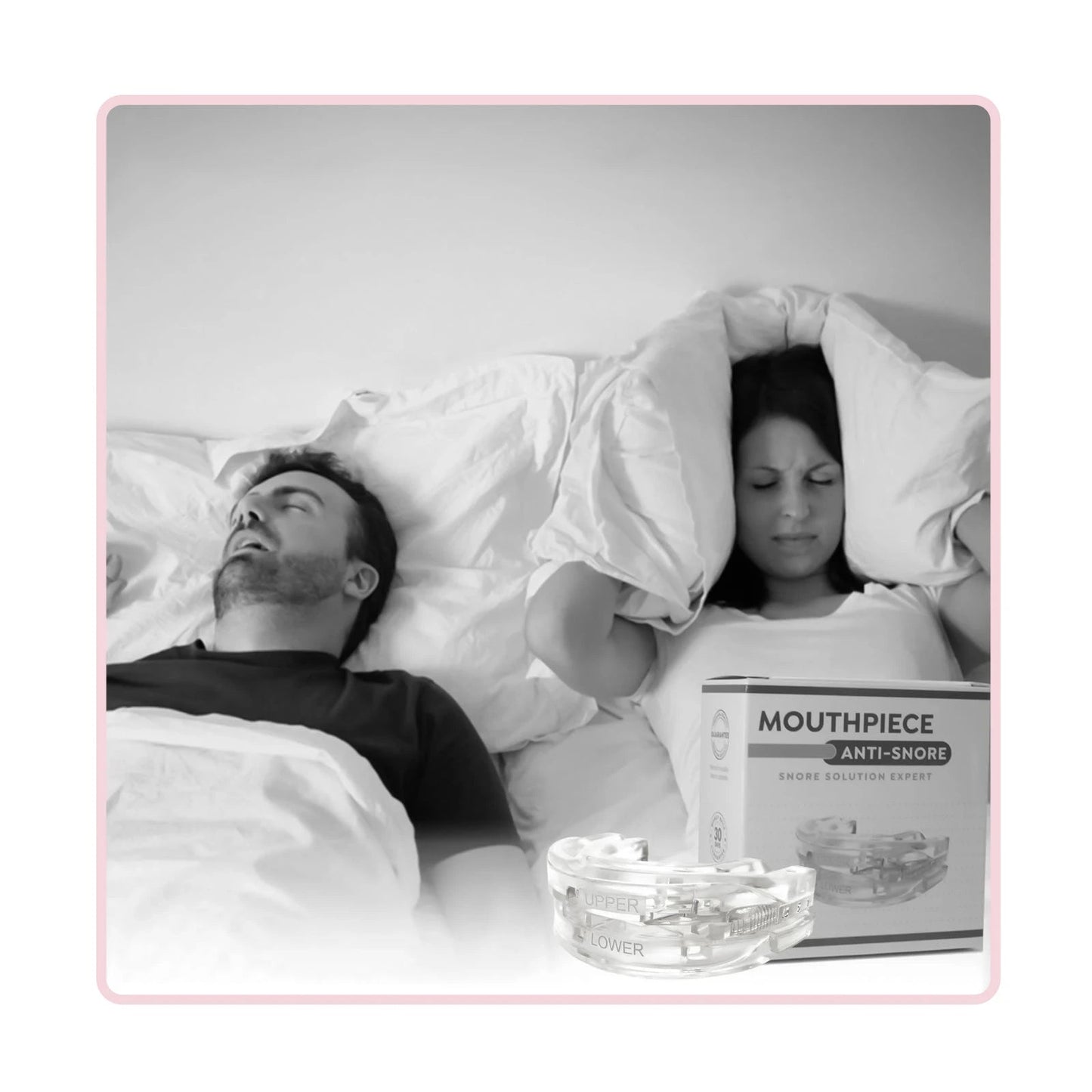 Reusable Mouthpiece Anti-Snore for Nighttime Comfort