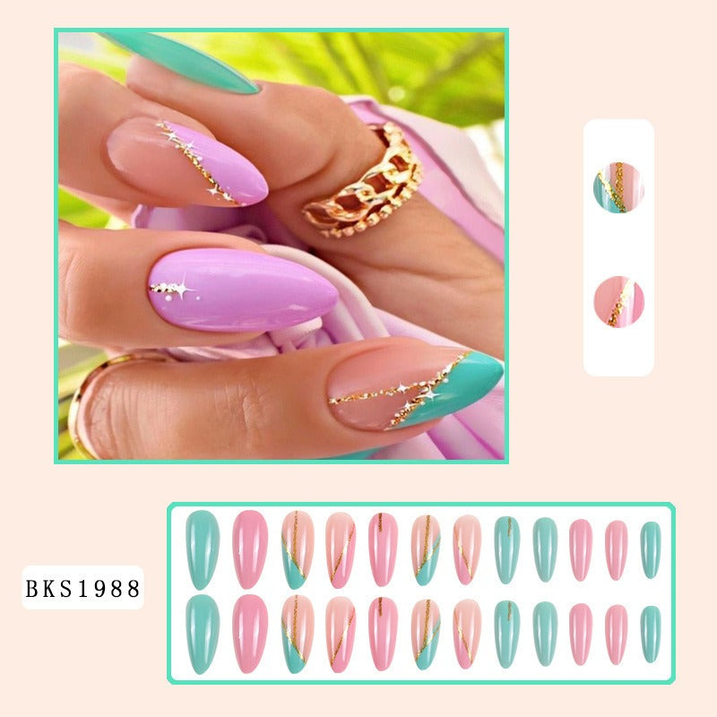 Wearable Finger Nail Stickers – Trendy Art Patches
