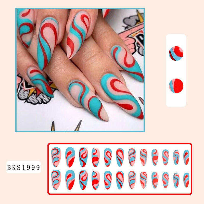 Wearable Finger Nail Stickers – Trendy Art Patches