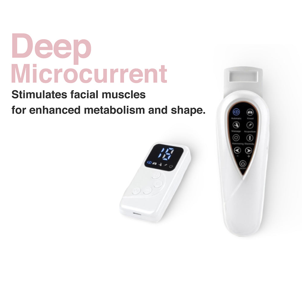 Lift and contour your face effortlessly with the V Face device.