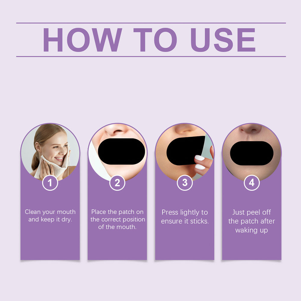 Mouth tape for snorers on a nightstand with sleep essentials, showing its role in improving sleep hygiene and comfort