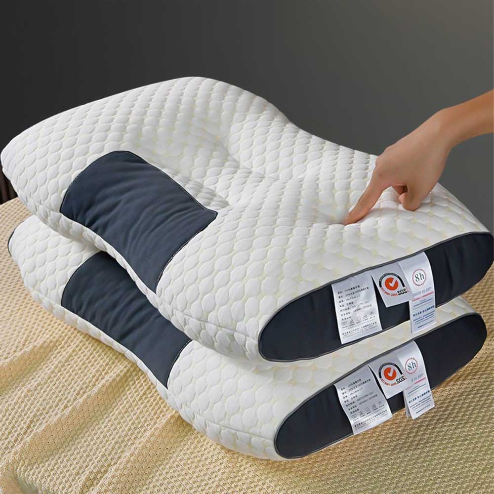 High-quality antibacterial neck pillow with breathable fabric, perfect for maintaining hygiene and daily use