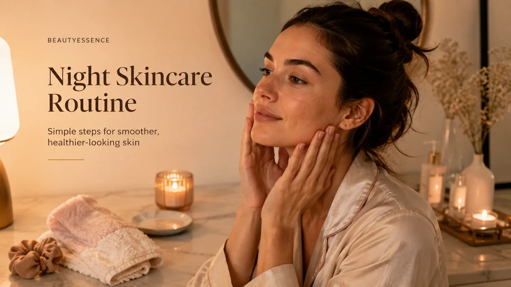 Night Skincare Routine for Smoother-Looking Skin