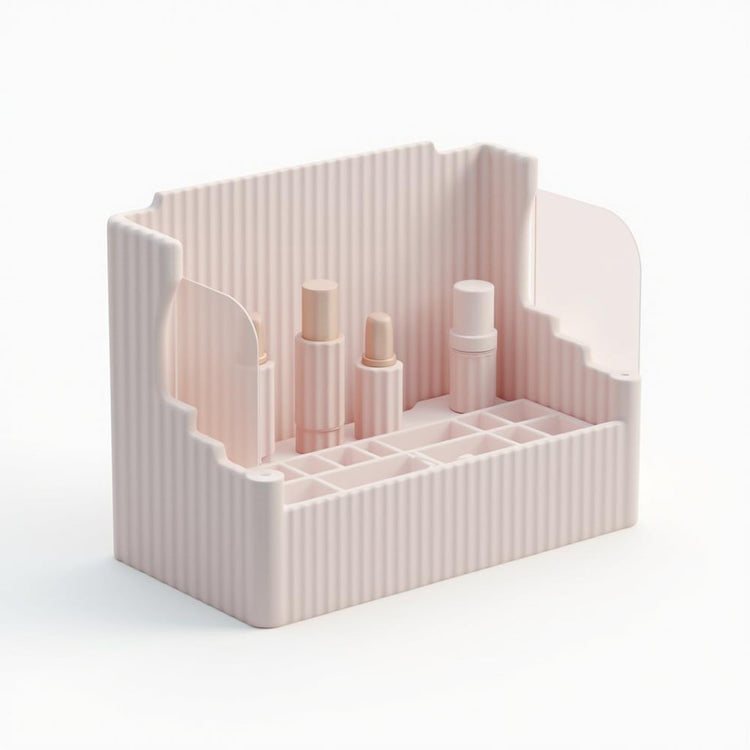 Makeup storage solutions including boxes, organisers, drawers & units to keep your cosmetics neat and accessible
