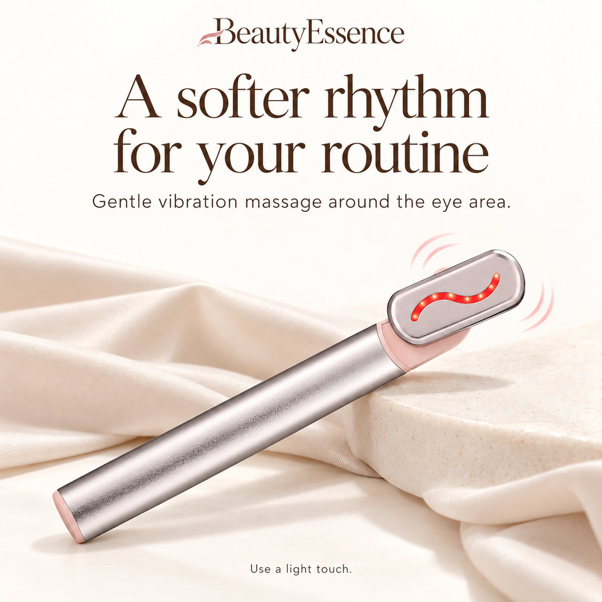 Heated Eye Massager with EMS & Vibration - LUMI VEIL