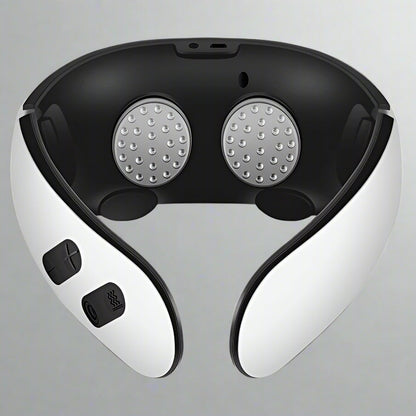 features a U-shaped design that adapts perfectly to the curve of your neck for a comfortable fit. It’s made from soft