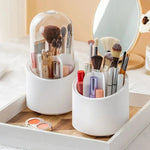 360° Rotating Makeup Brush Holder    beautyessence