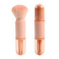 4-in-1 travel makeup brush set in its compact holder