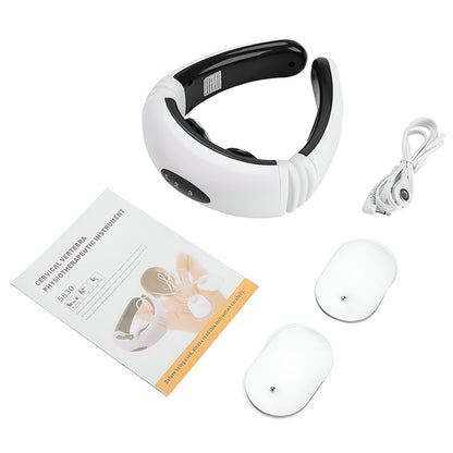 Neck Massager with Electric Pulse is ideal for office workers and drivers suffering from stiffness or fatigue