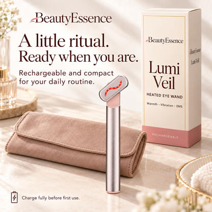 Heated Eye Massager with EMS & Vibration - LUMI VEIL