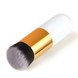 Brocha de base de maquillaje chubby – brocha facial densa multiusos