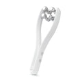 Electric face roller massager in white