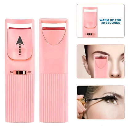 Electric Heated Eyelash Curler Device