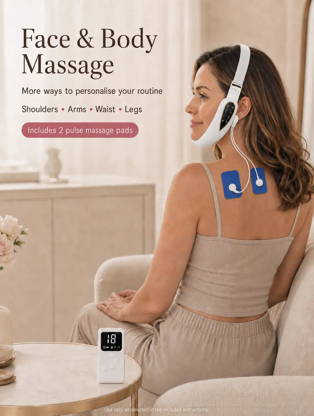 Contour Veil massager – face and body massage graphic
