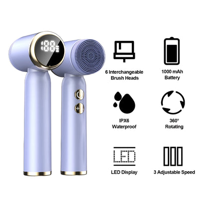 Facial Cleansing Silicone Brush