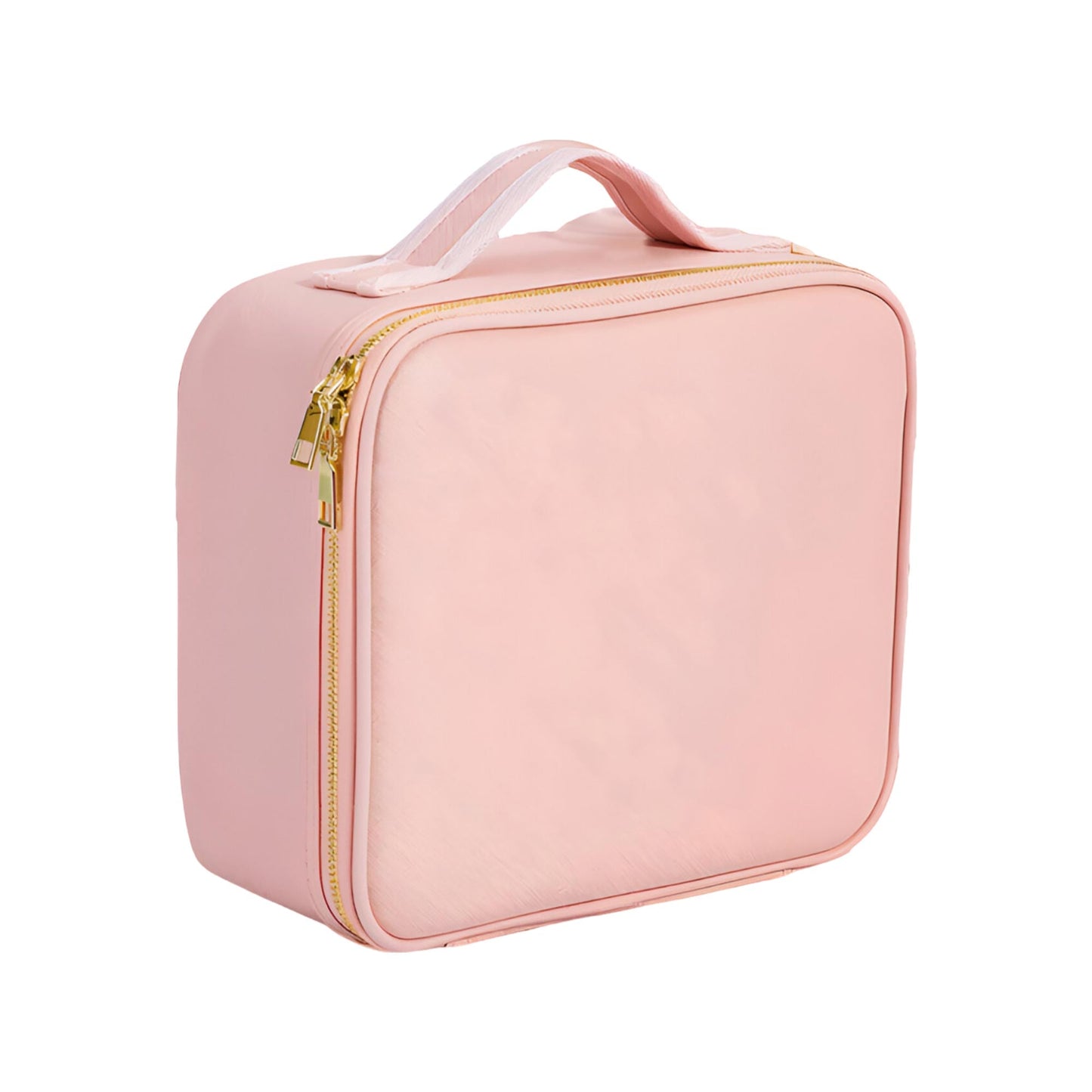Lighted Travel Makeup Case pink