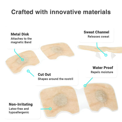 Patches for magnetic nasal strips  MAGENTIC NASAL STRIPS  beautyessence