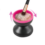 Portable Makeup Brush Cleaner Device    beautyessence