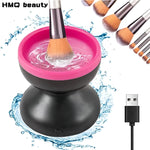 Portable Makeup Brush Cleaner Device    beautyessence