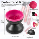 Portable Makeup Brush Cleaner Device    beautyessence