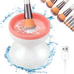 Portable Makeup Brush Cleaner Device    beautyessence